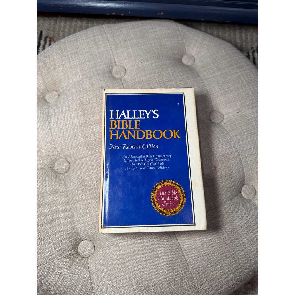 Halley's Bible Handbook New Revised Edition Zondervan Hardcover HC w/DJ